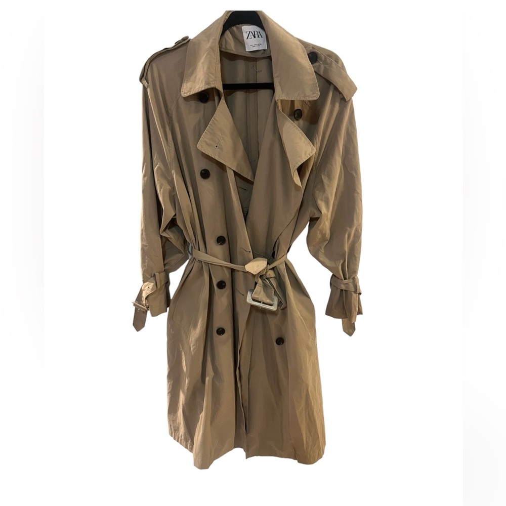 Zara belted trench coat USA L